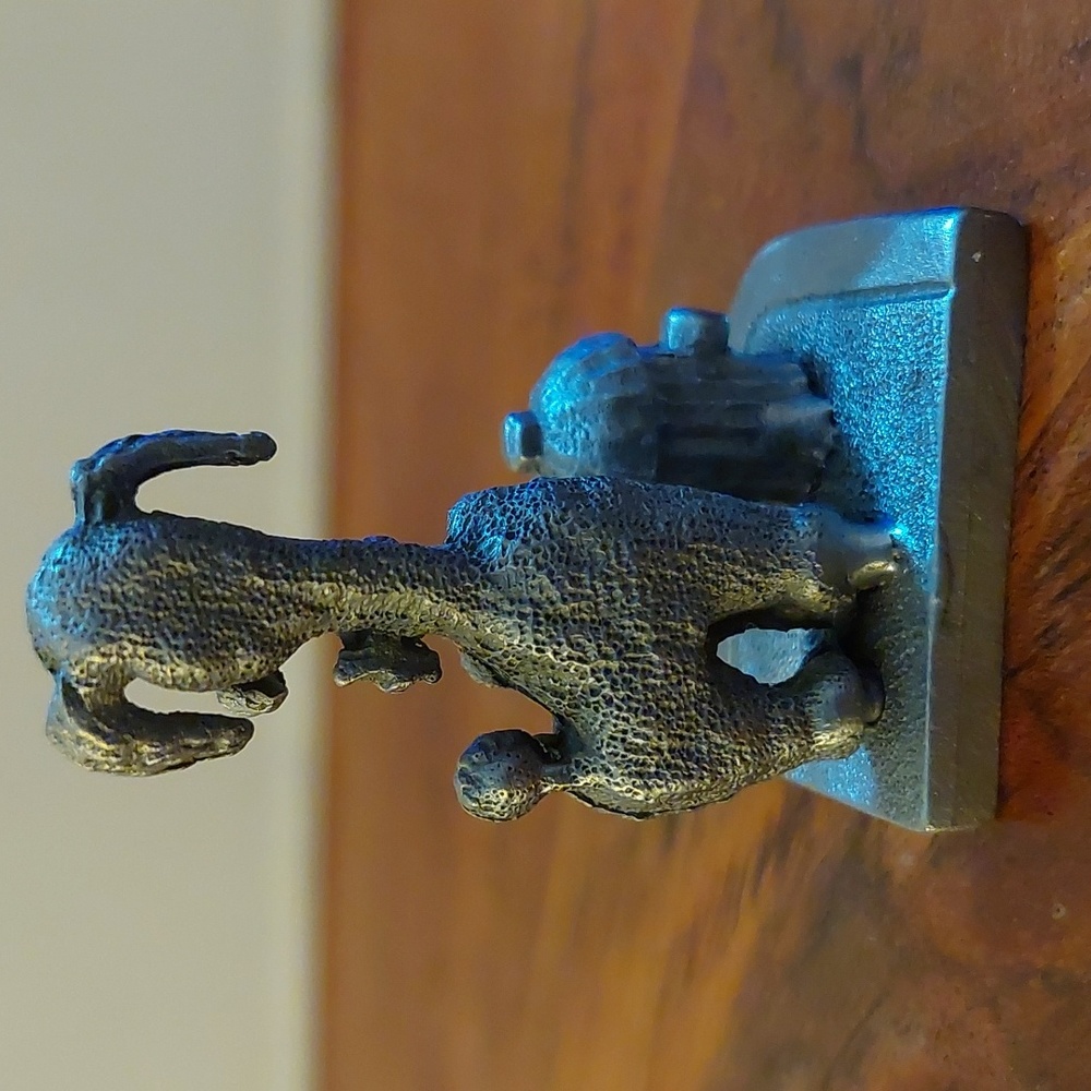 Pewter Poodle Figurine - Picture 5 of 7